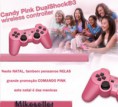 Comandos Dual Shock 3 - Pink (promoção de Natal)